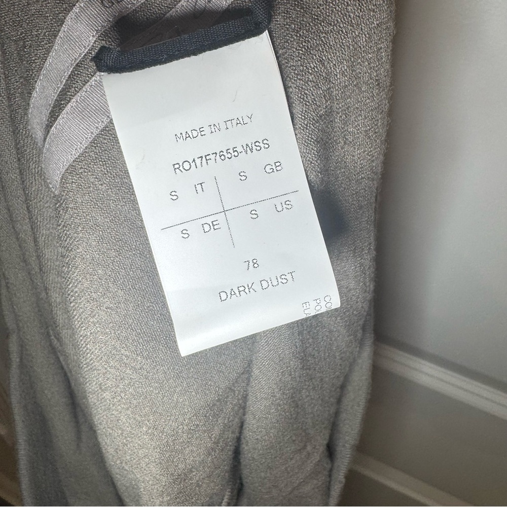Rick Owens Gonna In Maglia Double Boner Pillar Dark Dust Skirt - Picture 15 of 16